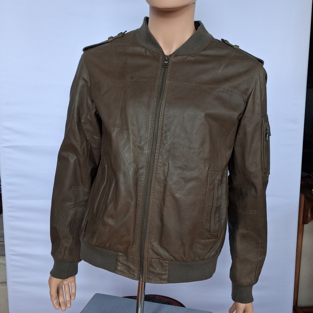 Danier Leather Jacket listed in a Men's Regular Size Large
